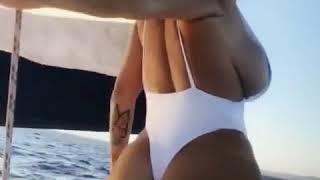 Ashley Monroe Twerks Ass on a Boat