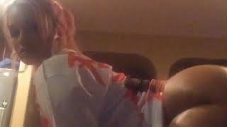 Jessica Kylie Twerking At Home