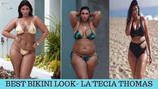 LA'TECIA THOMAS CURVY PLUS SIZE MODELS SWIMSUIT EDITION