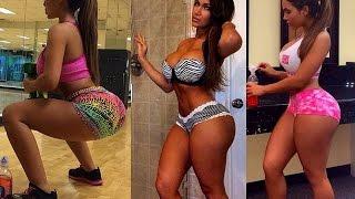 Aylen Alvarez Fitness Model Booty Gym Workout Routines